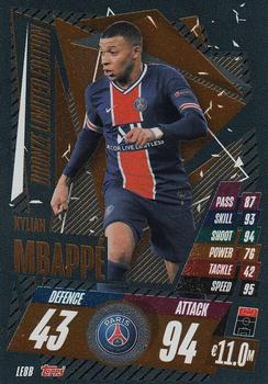 2020-21 Topps Match Attax UEFA Champions League - Limited Edition Bronze #LE8B Kylian Mbappé Front