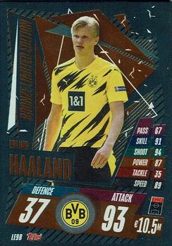 2020-21 Topps Match Attax UEFA Champions League - Limited Edition Bronze #LE9B Erling Braut Haaland Front