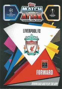 2020-21 Topps Match Attax UEFA Champions League - Limited Edition Silver #LE1S Roberto Firmino Back
