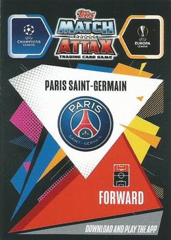 2020-21 Topps Match Attax UEFA Champions League - Limited Edition Silver #LE4S Neymar Jr Back