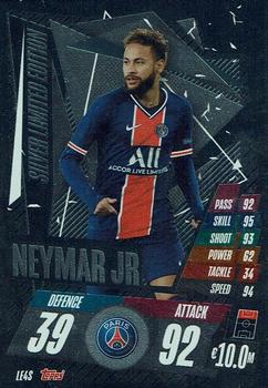 2020-21 Topps Match Attax UEFA Champions League - Limited Edition Silver #LE4S Neymar Jr Front