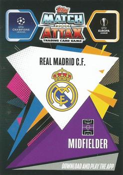 2020-21 Topps Match Attax UEFA Champions League - Limited Edition Gold #LE6G Eden Hazard Back