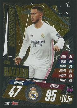 2020-21 Topps Match Attax UEFA Champions League - Limited Edition Gold #LE6G Eden Hazard Front