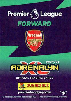2020-21 Panini Adrenalyn XL Premier League - Limited Edition Signature #NNO Nicolas Pepe Back