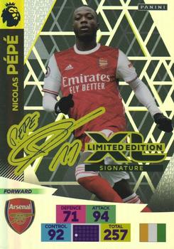 2020-21 Panini Adrenalyn XL Premier League - Limited Edition Signature #NNO Nicolas Pepe Front
