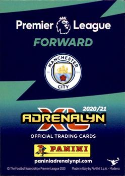 2020-21 Panini Adrenalyn XL Premier League - Limited Edition Signature #NNO Sergio Agüero Back