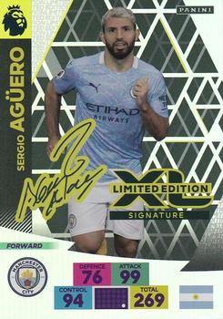 2020-21 Panini Adrenalyn XL Premier League - Limited Edition Signature #NNO Sergio Agüero Front