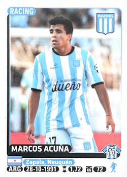 2015 Panini Fútbol Argentino #312 Marcos Acuna Front