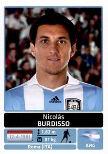 2011 Panini Copa América #26 Nicolas Burdisso Front