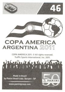 2011 Panini Copa América #46 David Ospina Back