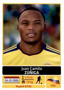 2011 Panini Copa América #54 Juan Camilo Zuniga Front