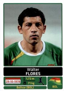 2011 Panini Copa América #104 Walter Flores Front