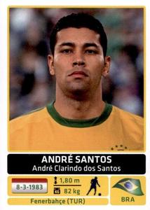2011 Panini Copa América #119 André Santos Front