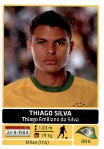 2011 Panini Copa América #121 Thiago Silva Front
