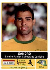 2011 Panini Copa América #129 Sandro Front