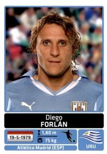 2011 Panini Copa América #226 Diego Forlan Front