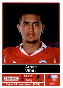2011 Panini Copa América #235 Arturo Vidal Front