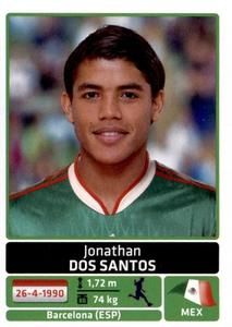 2011 Panini Copa América #262 Jonathan Dos Santos Front