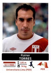 2011 Panini Copa América #286 Rainer Torres Front