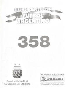 2013-14 Panini Fútbol Argentino #358 Marcos Acuña Back