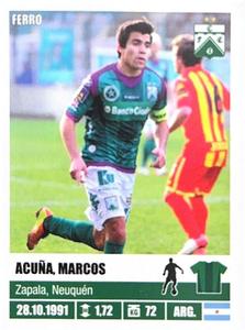 2013-14 Panini Fútbol Argentino #358 Marcos Acuña Front