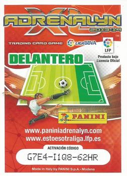 2013-14 Panini Adrenalyn XL Liga BBVA #18 Oscar Diaz Back