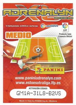 2013-14 Panini Adrenalyn XL Liga BBVA #50 Tiago Mendes Back