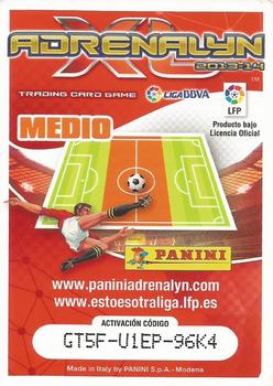 2013-14 Panini Adrenalyn XL Liga BBVA #70 Cesc Fàbregas Back