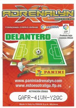 2013-14 Panini Adrenalyn XL Liga BBVA #215 Di María Back