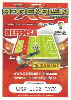 2013-14 Panini Adrenalyn XL Liga BBVA #302 Daniel Carriço Back