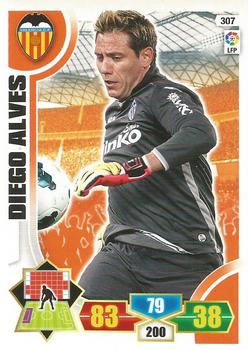 2013-14 Panini Adrenalyn XL Liga BBVA #307 Diego Alves Front