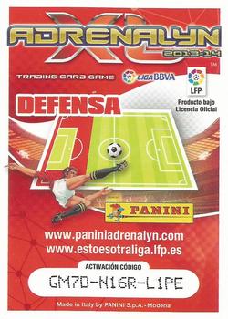 2013-14 Panini Adrenalyn XL Liga BBVA #387 Puyol Back