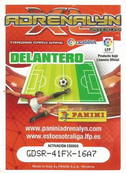 2013-14 Panini Adrenalyn XL Liga BBVA #528 Diego Costa Back