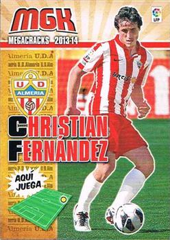 2013-14 Panini Megacracks Liga BBVA #8 Christian Fernández Front