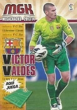 2013-14 Panini Megacracks #56 Víctor Valdés Front