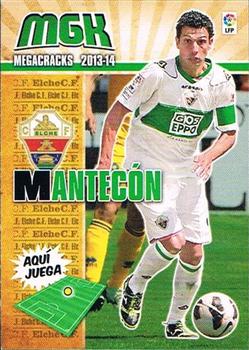 2013-14 Panini Megacracks Liga BBVA #117 Mantecón Front