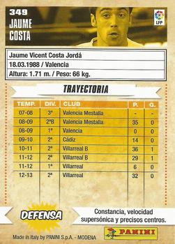 2013-14 Panini Megacracks #349 Jaume Costa Back