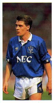 1990-91 Barratt Football Candy Sticks #6 Tony Cottee Front