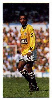 1990-91 Barratt Football Candy Sticks #16 Rod Wallace Front