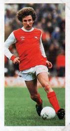1981 Shoot Magazine Top 20 Strikers #2 Alan Sunderland Front