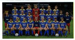 1987 Barratt Football Candy Sticks #39 Team Front