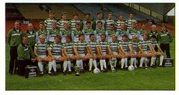 1987 Barratt Football Candy Sticks #48 Team Front