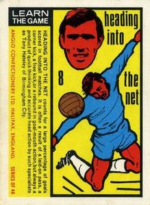 1970 Anglo Confectionery Learn The Game #8 Tony Hateley Front
