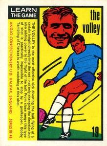 1970 Anglo Confectionery Learn The Game #19 Bobby Tambling Front