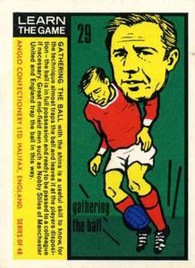 1970 Anglo Confectionery Learn The Game #29 Nobby Stiles Front