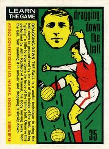 1970 Anglo Confectionery Learn The Game #35 John Radford Front