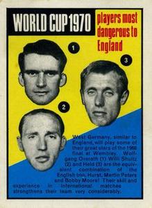 1970 Anglo Confectionery Learn The Game #40 Tommy Docherty / Bill Nicholson Back