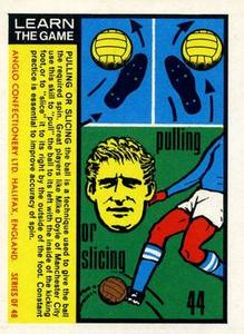 1970 Anglo Confectionery Learn The Game #44 Mike Doyle Front
