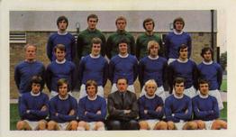 1971-72 The Mirror Mirrorcard Star Soccer Sides #6 Everton Front