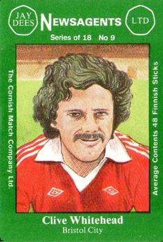 1978 Cornish Match Company Footballers (Series 1) #9 Clive Whitehead Front